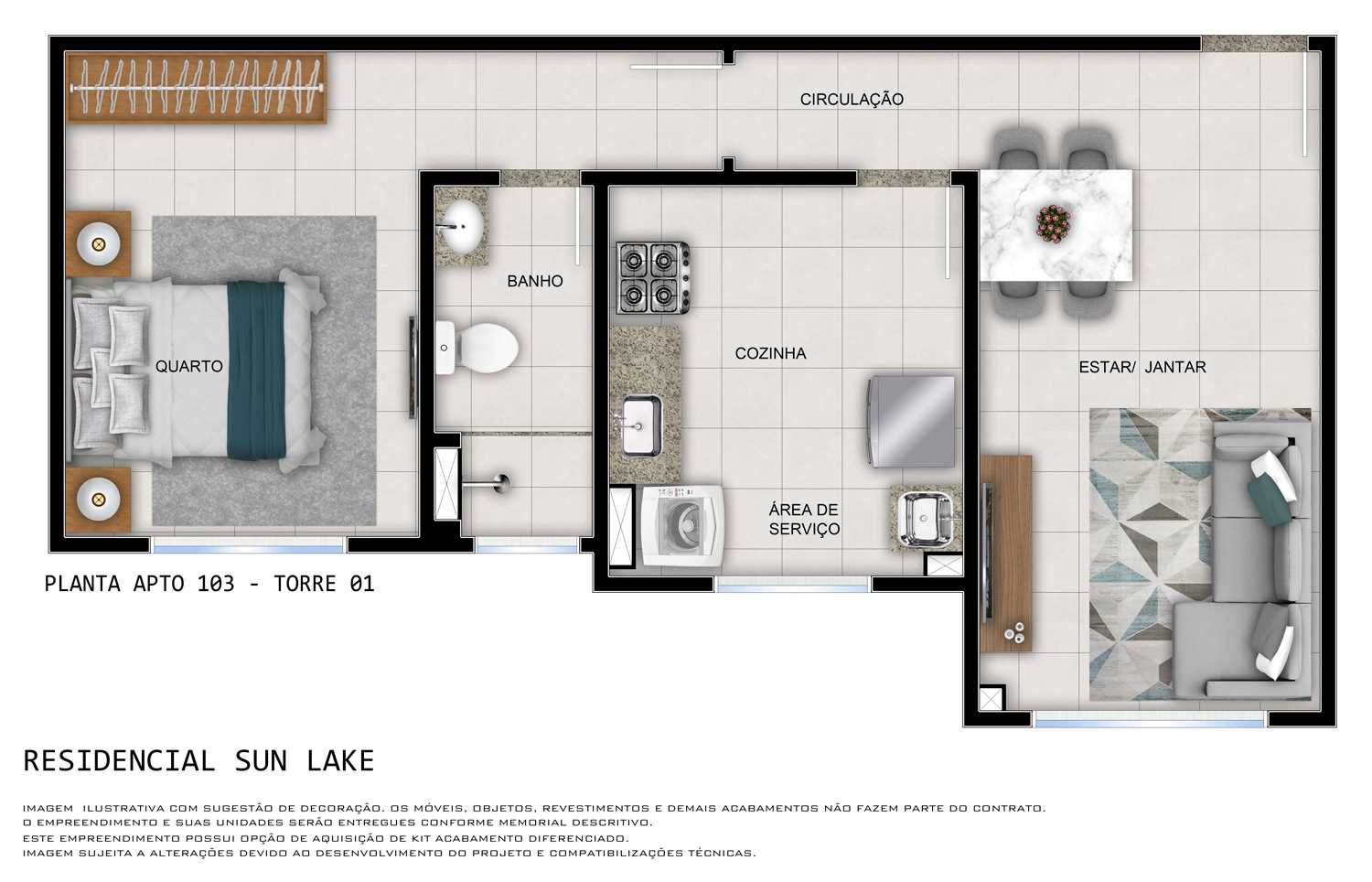 Residencial Sun Lake Apartamentos em Sorocaba MRV
